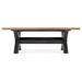 Hooker Furniture Big Sky Extendable Trestle Dining Table Wood in Black/Brown | 30 H in | Wayfair 6700-75200-80