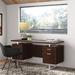 Wade Logan® Ayanah Executive Desk Wood/Metal in Brown | 30 H x 60 W x 23.5 D in | Wayfair 912633