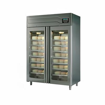 Omcan 45520 Affinacheese Cheese Drying Cabinet - 220lb + 220lb Capacity, 220v, Stainless Steel