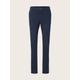 TOM TAILOR Herren Stretch Chino Slim, blau, Uni, Gr. 38/34