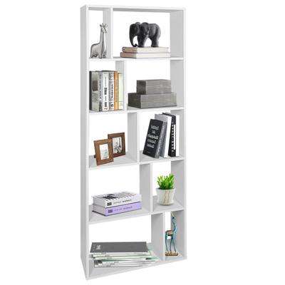 Costway 66 Inch Tall 5 Tiers Wood Bookshelf with 1...