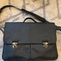 Coach Accessories | Coach Men's Classic Leather Briefcase/ Messenger Bag Nwt | Color: Black | Size: Os