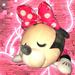 Disney Toys | Disney Minnie Mouse Cuddleez Pillow Large 24" Plush Stuffed Animal Disney Store | Color: Pink/White | Size: 24"