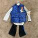 Disney Matching Sets | Disney Boys Mickey Mouse 3pc Outfit Size 5t Nwt | Color: Black/Blue | Size: 5tb