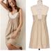 Anthropologie Dresses | Anthropologie Molly New York Sweet Olive Gold Racerback Lace Shift Dress Size 2 | Color: Gold/Tan | Size: 2