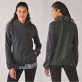 Lululemon Athletica Tops | Lululemon After All Pullover Sweatshirt In Heathered Black Grey | Color: Black/Gray | Size: 6