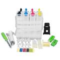 Continuous Ink Supply System CISS Ink Tank DIY Kits for HP 21 22 60XL 61XL 62XL
