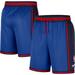 Men's Nike Royal Philadelphia 76ers Pre-Game Performance Shorts