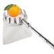 Fruit Picker Fruit Harvest Fruit Collector with Foot Extendable Telescopic Pole and Non-Slip Handle, Practical Harvest Aid for Pear Lemon Orange Harvest