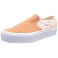 Vans Damen Asher Platform Sneaker, Color Block Peach, 38.5 EU