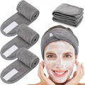 Bandeau de sauna facial réglable pour femme SPA bain maquillage cheveux lavage du visage