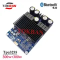 Tokban 300w * 2 TPA3255 Carte amplificateur stéréo 2 canaux Haute puissance Bluetooth 5.0 DC24-48v