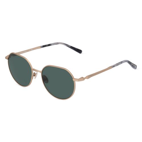 Scotch & Soda SS 6016 Herren-Sonnenbrille Vollrand Panto Metall-Gestell, gold