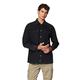 Mavi Herren Long Sleeve Shirt Hemd, Black Denim, XL