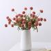 Hadanceo Simulation Flower Vivid 1 Branch Elegant Indoor Outdoor Fake Flower Stem DIY Faddish for Office