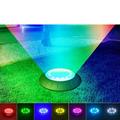 New Year Reset! Dvkptbk Solar Ground Lights Outdoor with 16 LEDs Multi-Color Auto-Changing Solar Outdoor Lights Waterproof Solar Garden Lights for Pathways Garden Yard Patio Lawns