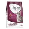 3x3kg All Cats 10+ Concept for Life Dry Cat Food