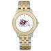 Unisex Silver/Gold Fresno State Bulldogs Two-Tone Team Logo Wristwatch