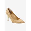 Women's Kanan Pump by J. Renee in Natural Gold (Size 10 M)