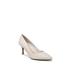 Women's Savvy Pump by LifeStride in Vanilla Fabric (Size 9 1/2 M)