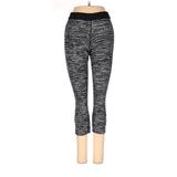 Nike Active Pants - High Rise Skinny Leg Cropped: Gray Activewear - Women's Size X-Small