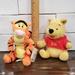 Disney Toys | Disney Mattel Winnie The Pooh & Tigger Beanie Baby Plushes | Color: Orange/Yellow | Size: Osbb