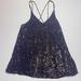 Free People Dresses | Free People Spaghetti Strappy Sequin Party Glam Mini Dress | Color: Purple | Size: M