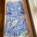 Lilly Pulitzer Dresses | Great Condition Lily Pulitzer Dress In Blue Pattern. Tie Ay Sleeves Size Xxs | Color: Blue | Size: Xxs