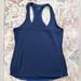 Athleta Tops | Athleta Tank Top Women Medium Navy Stripe Racerback Workout Active Wear. | Color: Blue | Size: M