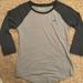 Under Armour Tops | 3/4 Sleeve Under Armour Top | Color: Blue/Gray | Size: S