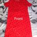 Disney Dresses | * Mickey Mouse Shift Dress | Color: Red | Size: S