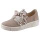 Plateausneaker GABOR Gr. 40, beige (beige, natur) Damen Schuhe Sneaker