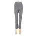 Nike Active Pants - High Rise Skinny Leg Cropped: Gray Activewear - Women's Size X-Small