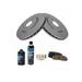 2012-2016 Chrysler Town & Country Front Brake Pad and Rotor Kit - TRQ