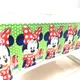 Nappe décorative en plastique thème Disney Minnie 1 pièce pour fête prénatale anniversaire