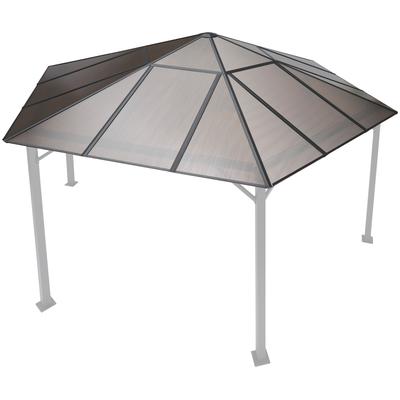 Pavillon-Ersatzdach KONIFERA "Costa Brava", braun, Pavillondächer, für 350x350 cm, braun Image