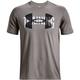 UNDER ARMOUR Herren Shirt UA TRAINING OVERLAY SS, Größe S in Grau