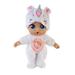 Little Dreamers - Zuni Unicorn Toy Doll with Soft Plush Body - Includes Carrier Blanket Bottle and Binky