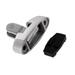 Universal Fit Bimini Top Fitting Corrosion Resistance 316 Stainless Steel 150 degree Swivel Mount Deck Hinge 70 X 25 X 45mm