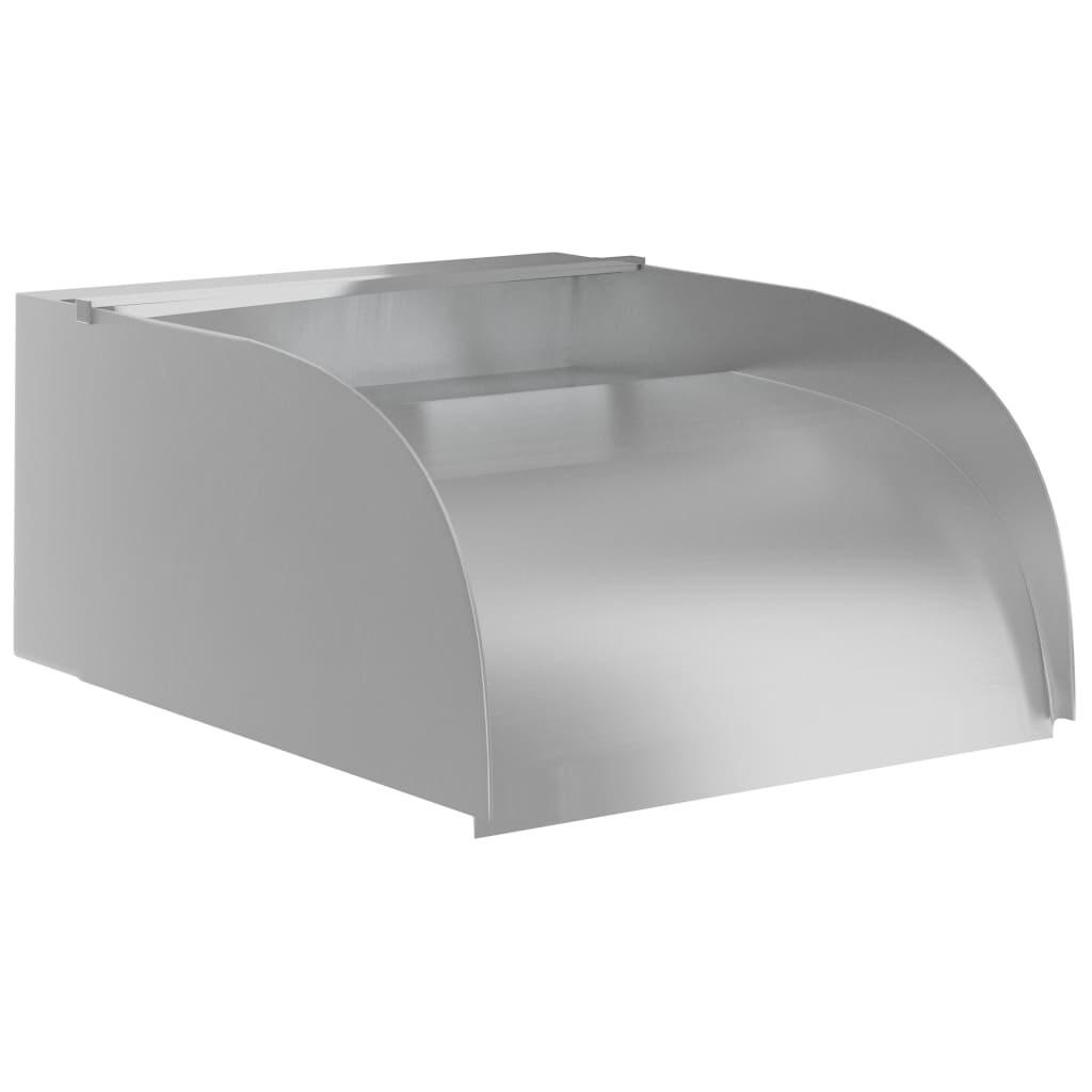 vidaXL Wasserfall mit LEDs 30x34x14 cm Edelstahl 304 Image