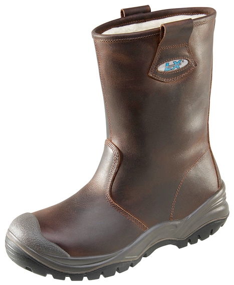 LUPRIFLEX Aqua Offshore Winter 3-359 Sicherheitsschuh EN ISO 20345 S3 Winter-Schlupfstiefel braun 43 Image