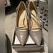 Nine West Shoes | Ladies Nine West Gray Heels. Good Condition From A Smoke Free Home | Color: Gray | Size: 7