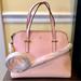 Kate Spade Bags | Kate Spade Pink Cedar Street Maise Leather Top Handle Tote Crossbody Nwot | Color: Gold/Pink | Size: Os