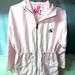 Disney Jackets & Coats | Disney Store Minnie Mouse Mid Length Love Kindness Pink Jacket Women Size Small | Color: Black/Pink | Size: S