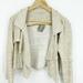 Anthropologie Jackets & Coats | Anthropologies Dolan Beige Long Sleeve Open Front Cardigan Sweater Size Medium | Color: Cream/Tan | Size: Medium