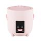 QDCFY Rice Cooker and Steamer Small Multi Cooker Electric Rice Cooker and Steamer Multicooker for Cooking Rice, Meat, Noodles or Soup,Pink