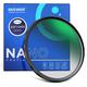 NEEWER 67mm HD Soft Gradient ND Lens Filter, GND8 3 Stop (0.9) Graduated Neutral Density Filter, 30 Layer Nano Coated/Water Repellent/Scratch Resistant/Anti Reflectivity for Balanced Light Proportion