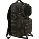 Brandit US Cooper Patch Large Rucksack, schwarz-grün-braun, Größe 31-40l