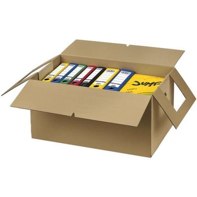 10er-Pack Umzugskartons 1-wellig 68,2 x 36,0 x 35,0 cm braun, Elba