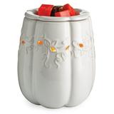 Candle Warmers Etc. Illumination Fragrance Warmer White Pumpkin